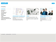 Tablet Screenshot of forsyning.ramboll.dk